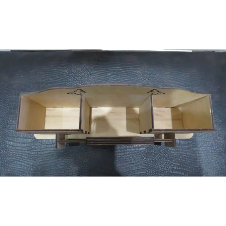 «Время и Порядок» - органайзер настольный деревянный с календарём